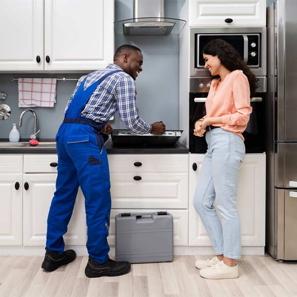 what kind of warranty do you offer on your cooktop repair services in Whitman County